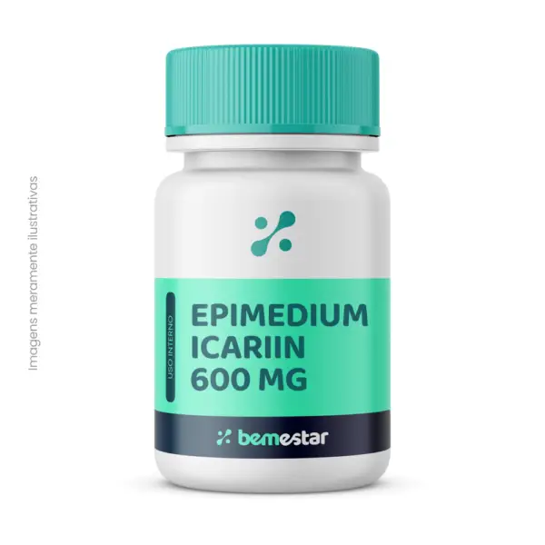 Epimedium Icariin 600 mg 60 Cápsulas
