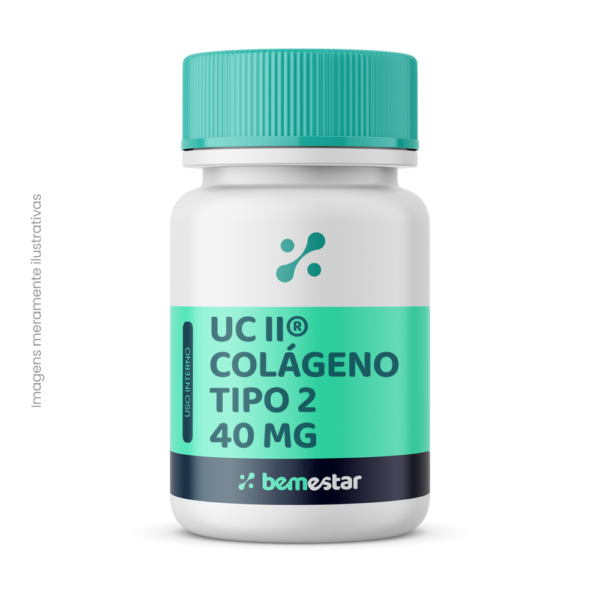UC II® (Colágeno Tipo 2) 40 mg 60 Cápsulas