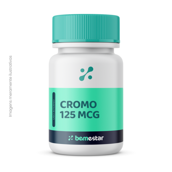 Cromo 125 mcg – 60 cápsulas