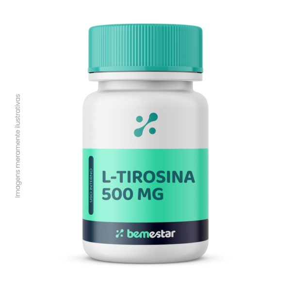 L-Tirosina 500 mg 60 Cápsulas