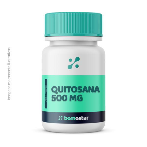 Quitosana 500 mg 60 Cápsulas
